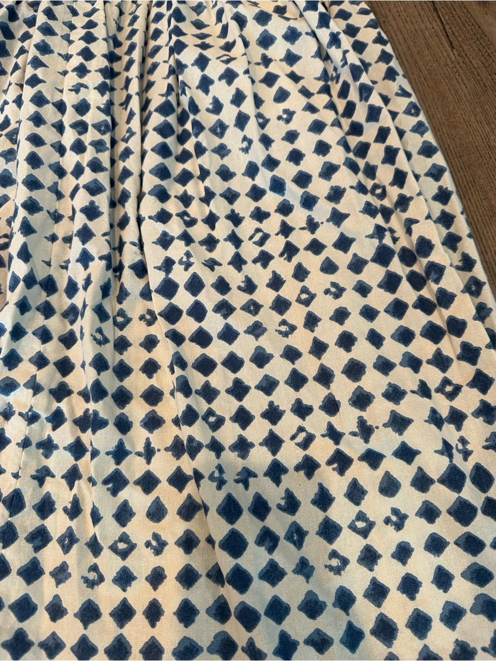 Madewell Smocked Midi Dress Large - Picture 3 of 9